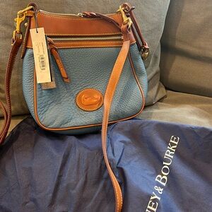 Blue Dooney & Bourke Crossbody Bag
